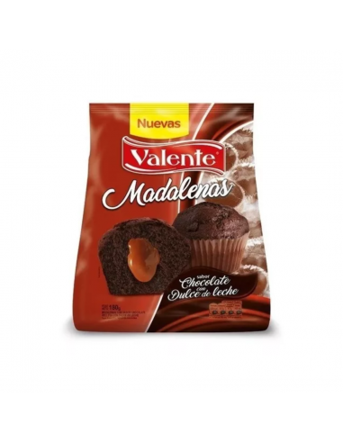 Madalenas Choco-ddl 180gr B/14