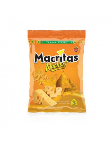 Nachos Queso   X 70 Gr B/12